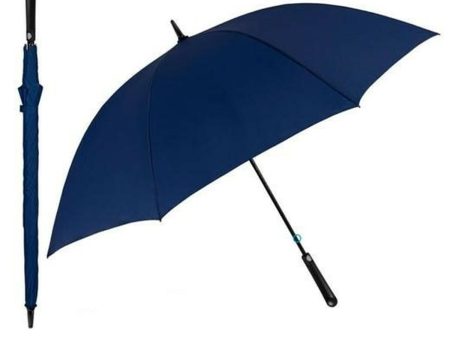 Automatic umbrella Perletti Golf Navy Blue Polyester Ø 132 cm Online Sale