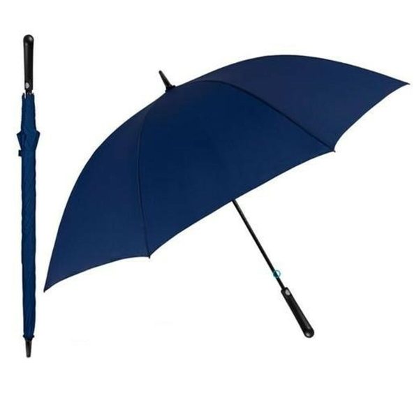 Automatic umbrella Perletti Golf Navy Blue Polyester Ø 132 cm Online Sale