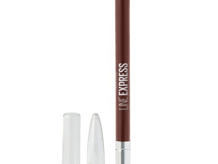 MAYBELLINE - Line Express Sharpenable Wood Pencil Eyeliner Brownish Black - 0.035 oz (1 g) Online Sale