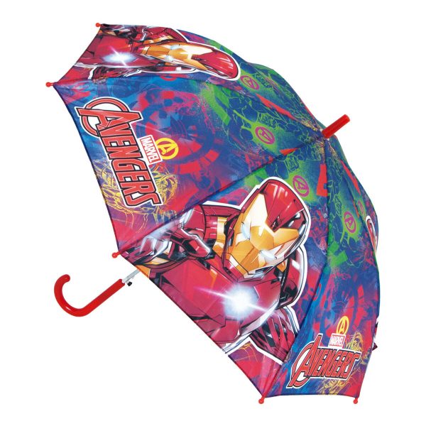 Automatic Umbrella The Avengers Infinity Red Black (Ø 84 cm) Online Hot Sale