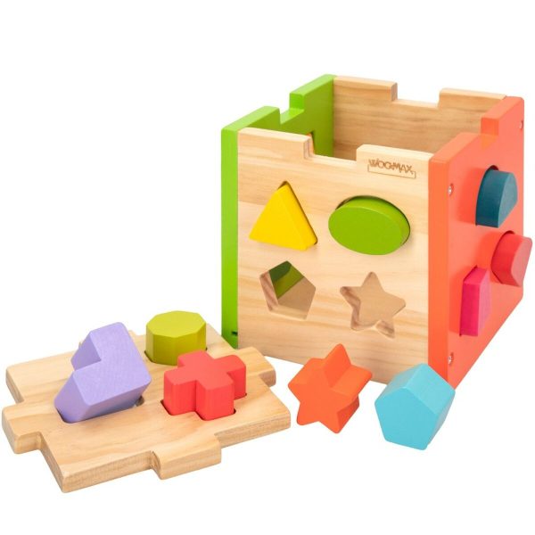 Child s Wooden Puzzle Woomax 15 x 15 x 15 cm (6 Units) on Sale